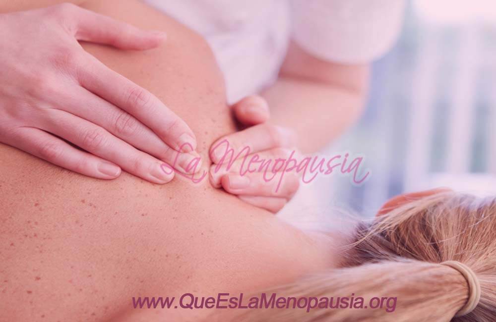 Masajes para controlar el estrés y la ansiedad en la menopausia