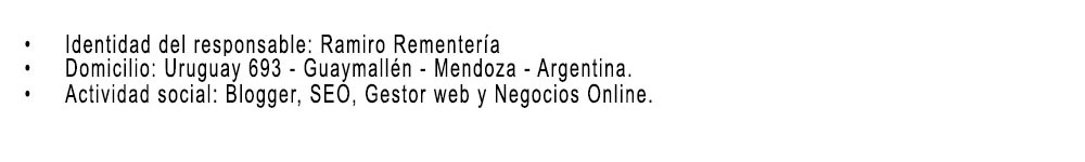 Aviso Legal y Términos y Condiciones Generales de Uso 2 Datos PROPIETARIO 5 copia
